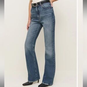Reformation Mia High Rise Vintage Bootcut Jeans in Canyon NWT